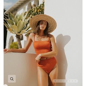 GEODE Swimwear Ginger top & bottom set